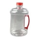 thumbnail image 4 of Botella de agua reutilizable con tapón de rosca, 1,5 l, portátil, con asa, contenedor de agua vacío para coche, cocina, ceremonias, senderismo, hogar. rojo, 4 of 8