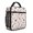 Husky and Floral Pink Pattern, variant on Maltese and Floral Green Pattern Mini Insulated Lunch Bag, Beach Lunch Tote with Side Mesh Pocket & Adjustable Handle, Leakproof Lining Gifts for Work School Outdoor