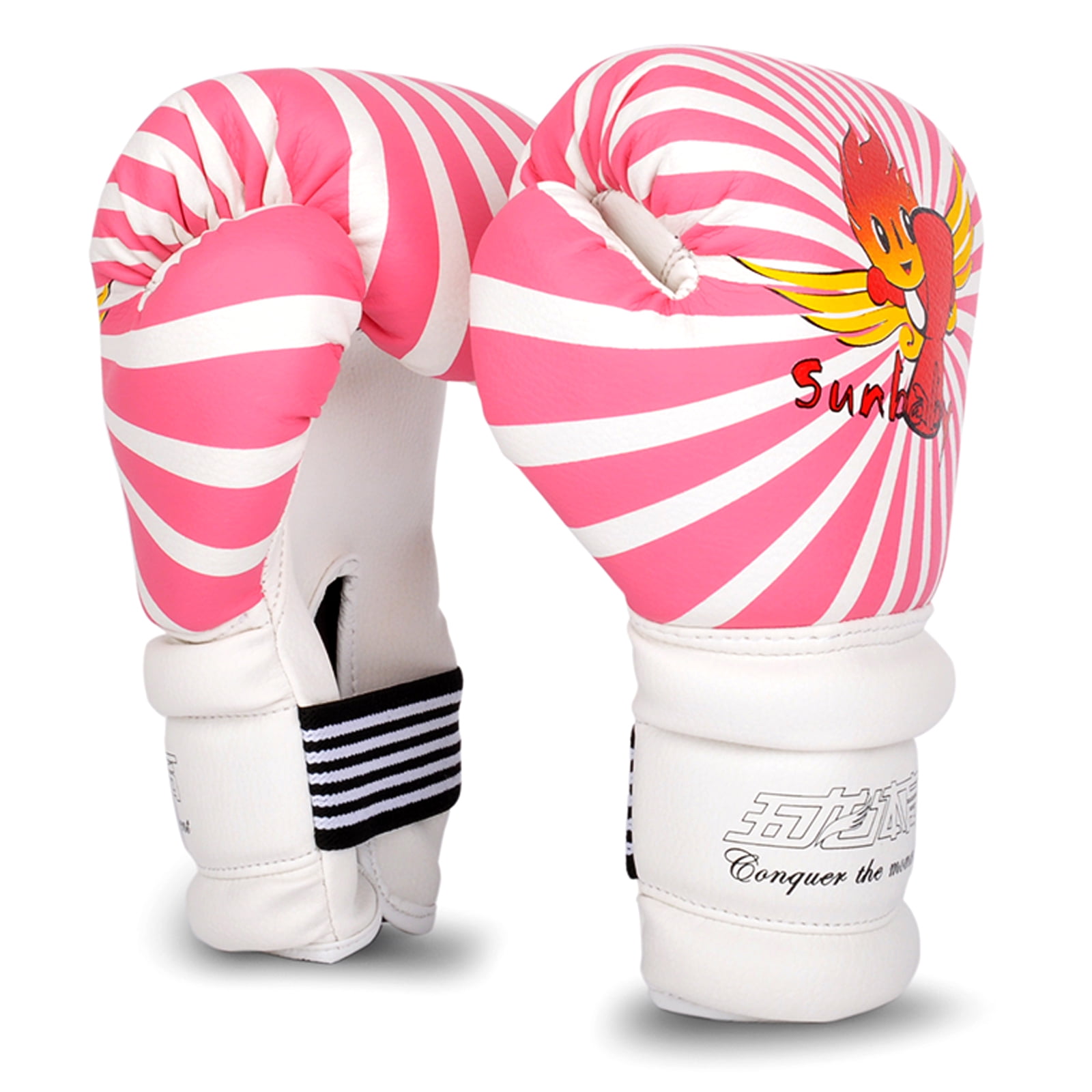 Cheerwing 6oz PU Kids Boxing Gloves Junior Cartoon Punch Bag MMA Sparring Dajn Training by Wolon