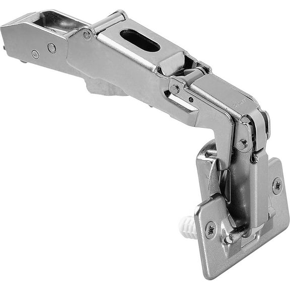 Blum 71T6580 Hinge 170 Degree Overlay Self-Closing Doweled - Nickel
