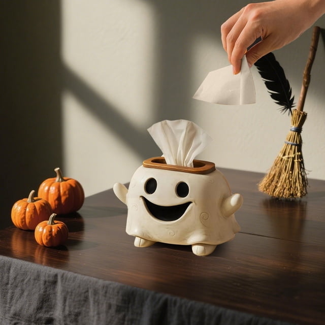 Ltdhehe Halloween Tissue For And Craft Use Decorative Stationery Holder Festive Design For Parties And Home