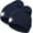 Navy Blue+Navy Blue, variant on 2WIN2BUY Unisex Beanie with Light Built In,USB Rechargeable Hands Free Headlamp Knitted Hat,Winter Warm Fleece Lined LED Beanie,Black