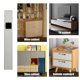 thumbnail image 5 of Teissuly Smart Fingerprint Cabinet Lock, Biometric Cabinet Lock, Keyless File Drawer Wardrobe Lock, 20 Fingerprints,Electric Fingerprint Lock Teissuly WER202401225512, 5 of 8