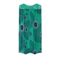 thumbnail image 4 of Xihbxyly Sundresses for Women Women 2024 Casual Crewneck Sun Dress Sleeveless Beach Vacation Outfits Plus Size Tank Dresses Hollow out Beach Sundress Green XXL # Clarence Items, 4 of 6