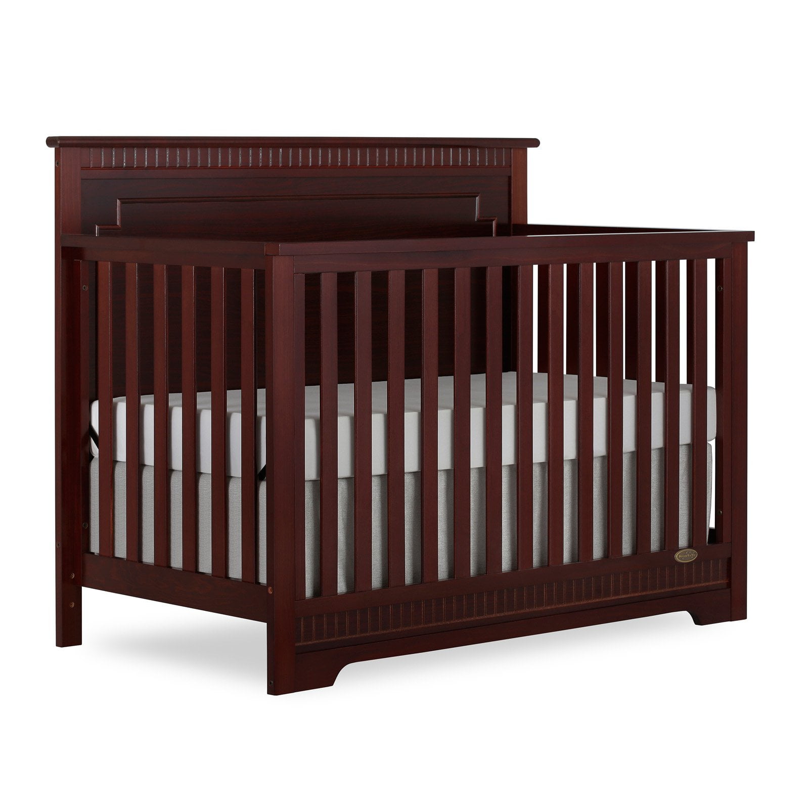 Slumber Baby 5 in 1 Convertible Crib Espresso