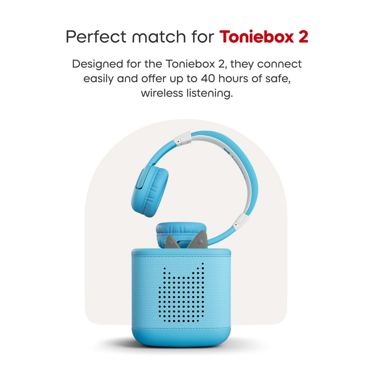 tonies Bluetooth Headphones - Sky Blue Accessory, Age Group 3+