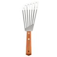 thumbnail image 1 of Stainless Steel Fish Spatula Turner, Wood Handle Fish Spatula, Slotted Turner, Kitchen Metal Spatula, 1 of 5