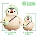 thumbnail image 3 of Adorable Penguin Peluche Personnalisée avec Nœud, Poupée en Peluche Kawaii Douce, Peluches Penguin avec Nœud, Ensembles, Cadeaux pour Garçons et Filles, Décorations, 3 of 6
