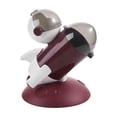 thumbnail image 2 of Ohmyroo Rocket Shaped Pencil Container 7.8 Inch White Plastic Stationery Organizer Suiting Desk Decor, 2 of 6