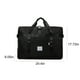 thumbnail image 3 of Bolsa de lona para gimnasio, neceser, equipaje de mano grande, bolsa de viaje para gimnasio, plegable, portátil, de poliéster impermeable, para oficina., 3 of 9