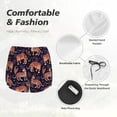 thumbnail image 6 of Xecao's Leopard Print for a double-layer running short for women, perfect for gym, tennis, and more, featuring a convenient pocket., 6 of 9
