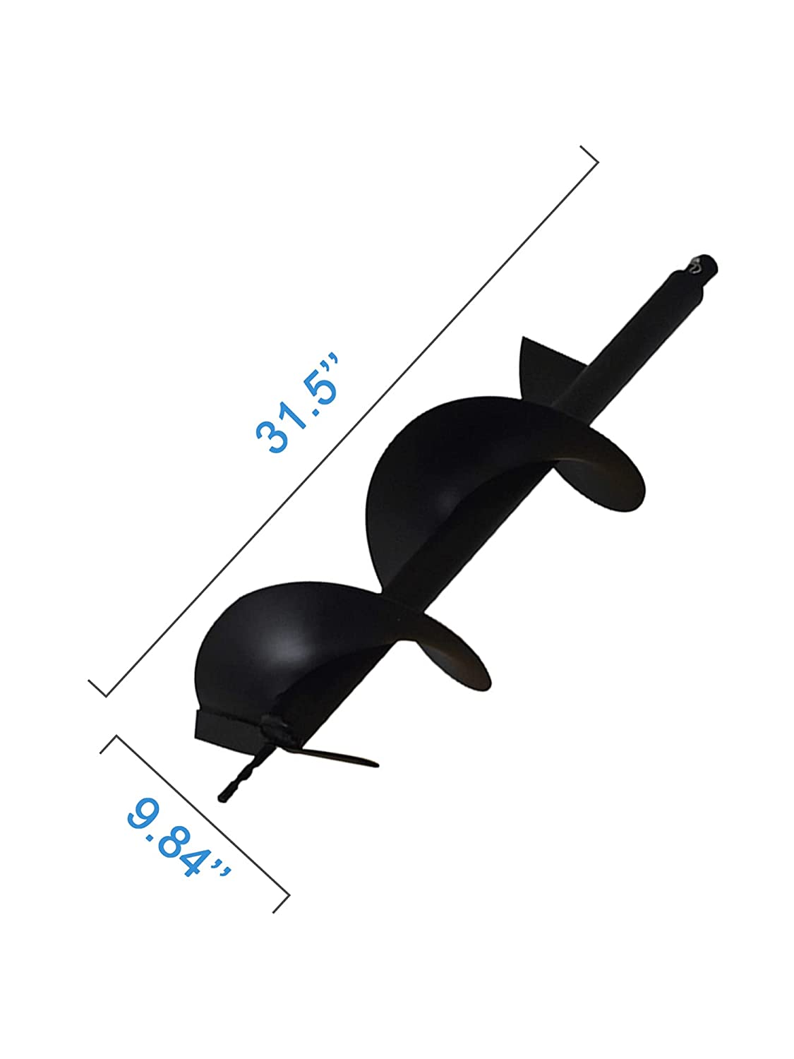 Handdo Auger Drill Bit for Planting Hole, 4" 6" 8" 10" 12" Bulb Bedding Digging Post Hole Planting Tool for 3/4" Shaft Auger