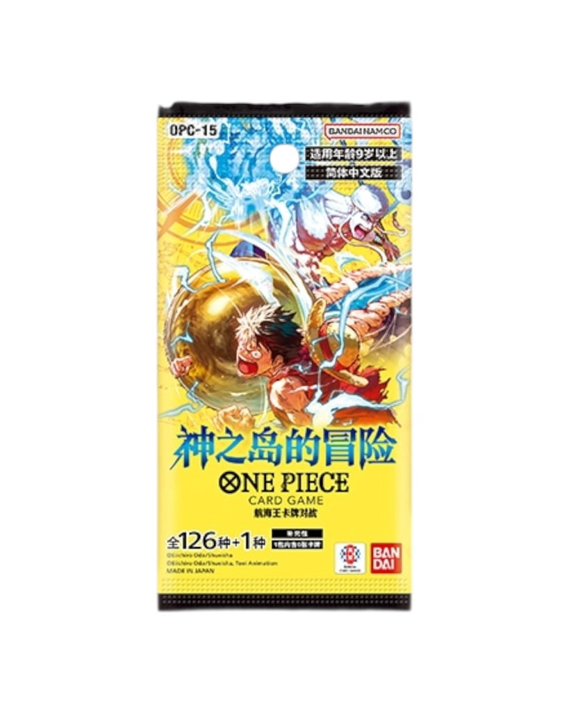 Simplified Chinese OP-15 Booster Box One Piece TCG The Adventure on Kami's Island (OPC-15) - 24 Packs