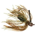 thumbnail image 6 of Strike King Pro-Model Jig 3/8oz Green Pumpkin Bass Jig, 6 of 10