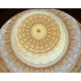 thumbnail image 2 of Highmith, Carol 32x26 Black Ornate Wood Framed with Double Matting Museum Art Print Titled - The Texas Capitol Dome, Austin Texas, 2 of 4