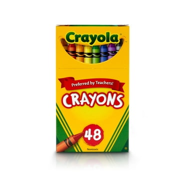 Crayola Crayons, 48 Ct, Back to School Supplies for Kids, Classroom Must Haves for Teachers, Arts & Crafts, Gifts for Kids, Ages 4, 5, 6, 7