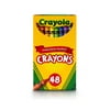 Crayola Crayons, 48 Ct, Classic Colors, Back to School Supplies for Kids, Teacher Supplies