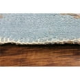 thumbnail image 2 of Emblem 02 2X3 Blue Knotted Wool Area Rug Allover, 2 of 3