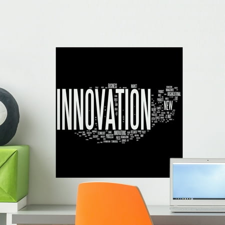 - Innovation Tag Cloud Wall Mural by Wallmonkeys Peel and Stick Graphic (18 in H x 18 in W) WM199965