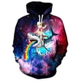 thumbnail image 3 of Nueva sudadera con capucha unisex estampada con estampado novedoso en 3D, sudadera con capucha y bolsillo, ropa de calle holgada y cómoda, 3 of 4
