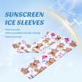 thumbnail image 2 of HAHDAXIA Enfants Refroidissement Manches Été Bras pour Dessin Animé Motif Super Doux, 2 of 5