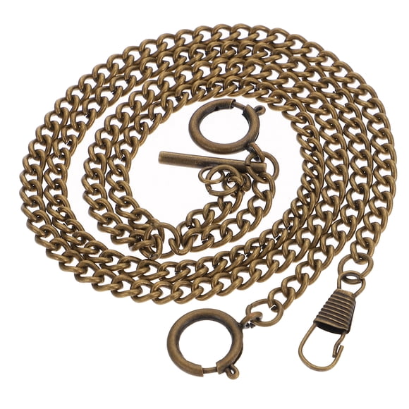 Cadena de reloj de bolsillo para hombre, cadena de metal para billetera, cadena de metal, accesorio de ropa DIY