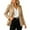 Khaki, variant on Daiosportswear Blazers for Women Long Sleeve Casual office Suit Lightweight Single Button Tailored Suit Jacket White