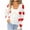 White Sweaters for Winter, variant on XPMWRP Women's Open Front Button Down Heart Tether Cardigan Sweaters Trendy Fall Winter V Neck Long Sleeve Knit Sweater Tops Black XL