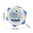 thumbnail image 3 of kkbbma Toys under $5 Kids Musical Instruments, Early Learning Handheld Musical Tambourine Toy With Cute Character Design Gentle Sounds And Safe Materials Ideal For Infants Aged 6 Months And Older, 3 of 5