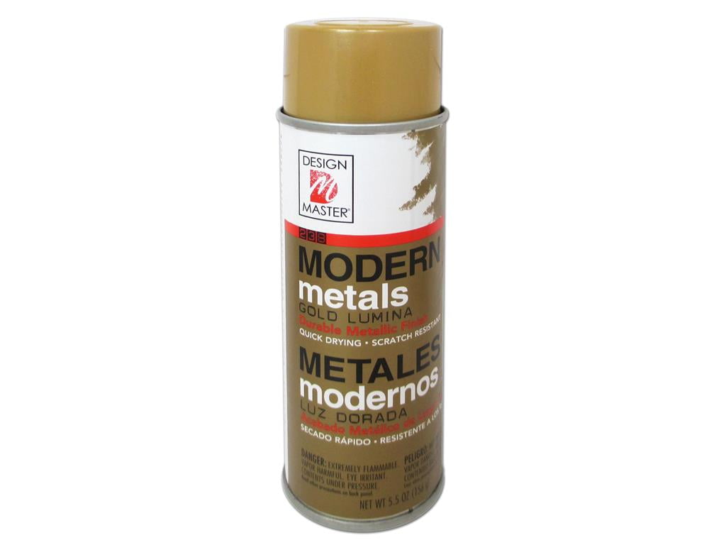 Design Master Modern Metals Gold Lumina Spray Paint, 5.5 Oz. - Walmart.com