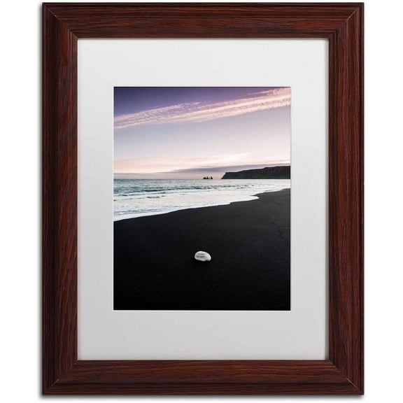 Trademark Fine Art 'So Still' Canvas Art by Philippe Sainte-Laudy, White Matte, Wood Frame