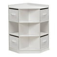thumbnail image 5 of Badger Basket Corner Cubby Storage Unit with Four Reversible Baskets 9.8 Cu ft. - White, 5 of 8