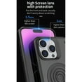 thumbnail image 6 of Allytech Magnetic Case for iPhone 14 Pro Max, Fashion Carbon Fiber Texture Slim Cover with Metal Kickstand, Soft Frame Shockproof Wireless Charging Hard PC Case for iPhone 14 Pro Max - Black, 6 of 9