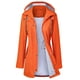 thumbnail image 1 of Gabardina impermeable LOMON con capucha larga para mujer, 1 of 6