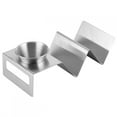 thumbnail image 4 of Soporte para tacos, soporte para tacos de acero inoxidable, herramientas para bufé, estante para tacos, acabado de lujo, 4 of 12