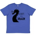 thumbnail image 3 of Inktastic Always Be a Dragon Youth T-Shirt, 3 of 5