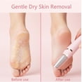 thumbnail image 3 of Silk 3 Pro Callus Remover Pedicure Wand for Feet, Portable Rechargeable Electric Foot File Dead Skin & Dry Callus Removal for Smooth Feet, Home Spa Foot Care Tool Ideal Gift (White), 3 of 9