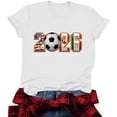 thumbnail image 4 of Gamivast 2026 Soccer Match Tournament for Women T Shirt USA Canada Mexico Graphic Short Sleeve Crewneck Casual Loose Fit Summer Sports Fan Event Shirts Tops Tees, 4 of 5