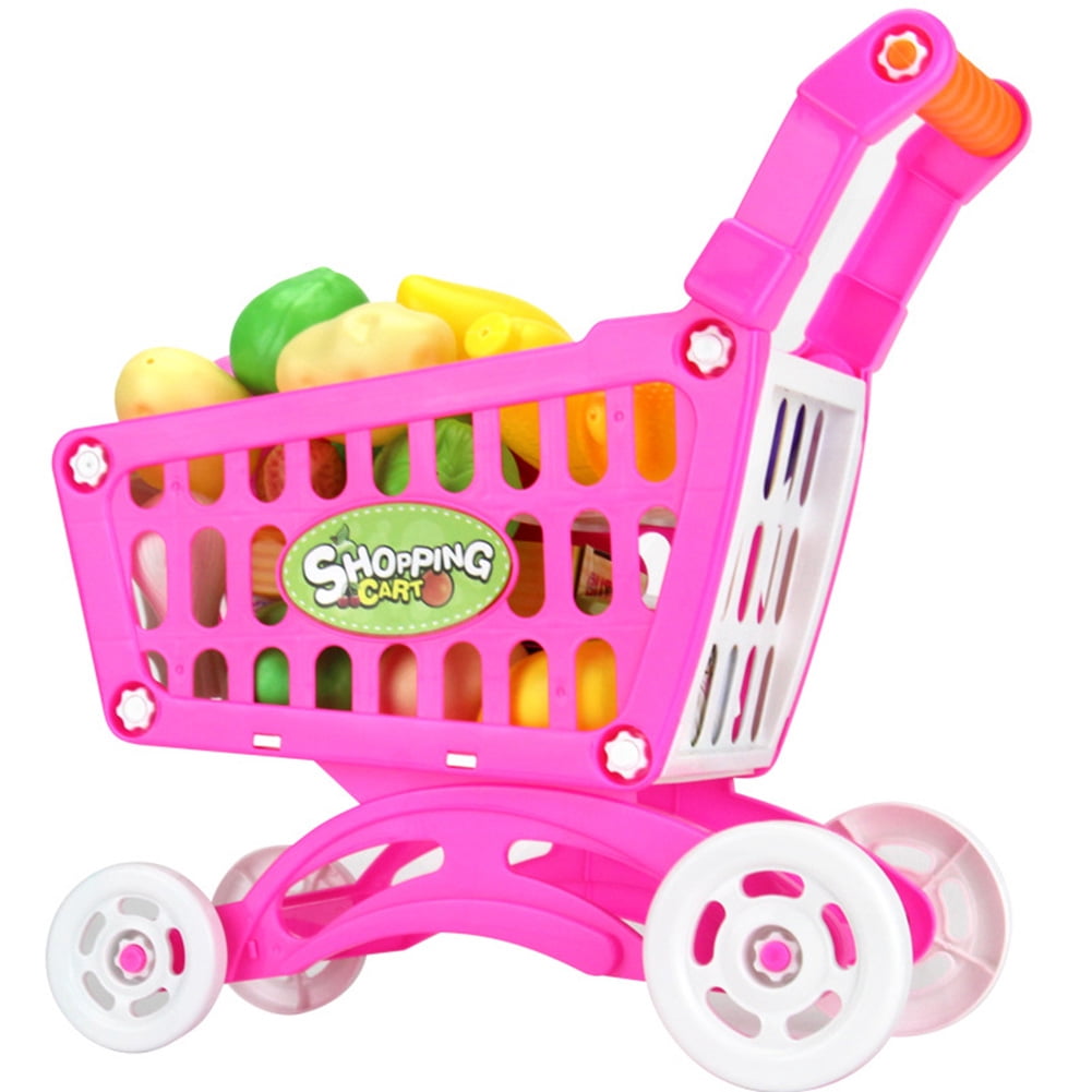 Battat Panier D’Épicerie Luxe 23 Pièces - Chariot Courses Avec Aliments Pour Enfants Dès 3 Ans