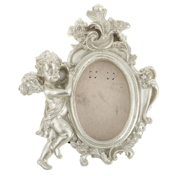 GOOHOCHY Figura de resina de ángel de estilo victoriano para fotografía. Adornos decorativos europeos que realzan el arte fotográfico. Ideal para sala de estar o dormitorio.