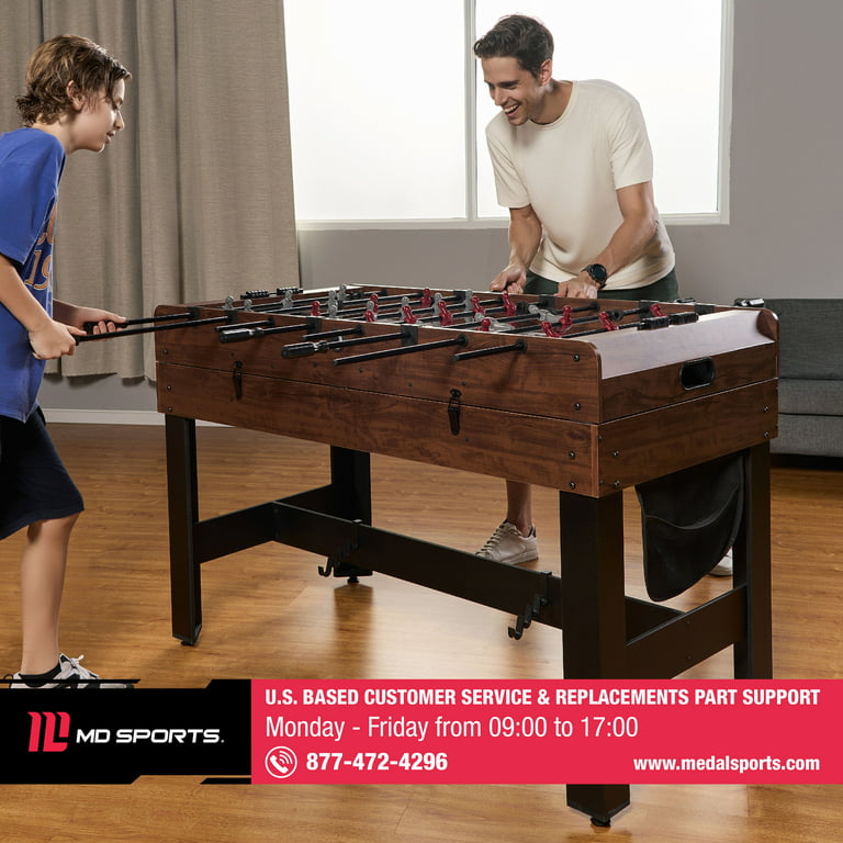 MD Sports 54-inch 4-in-1 Multi-Game Table CBF054_058M - Best Buy