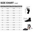 thumbnail image 5 of Bocca Women’s Pointed Toe Ankle Strap Heels, Elegant Stiletto Dress Pumps for Work, Party, Evening Outfits, 5 of 6