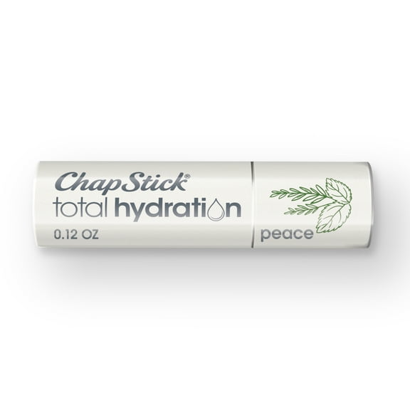 ChapStick Total Hydration Essential Oils Peace Lip Balm, Rosemary   Peppermint Lip Balm - 0.12 Oz