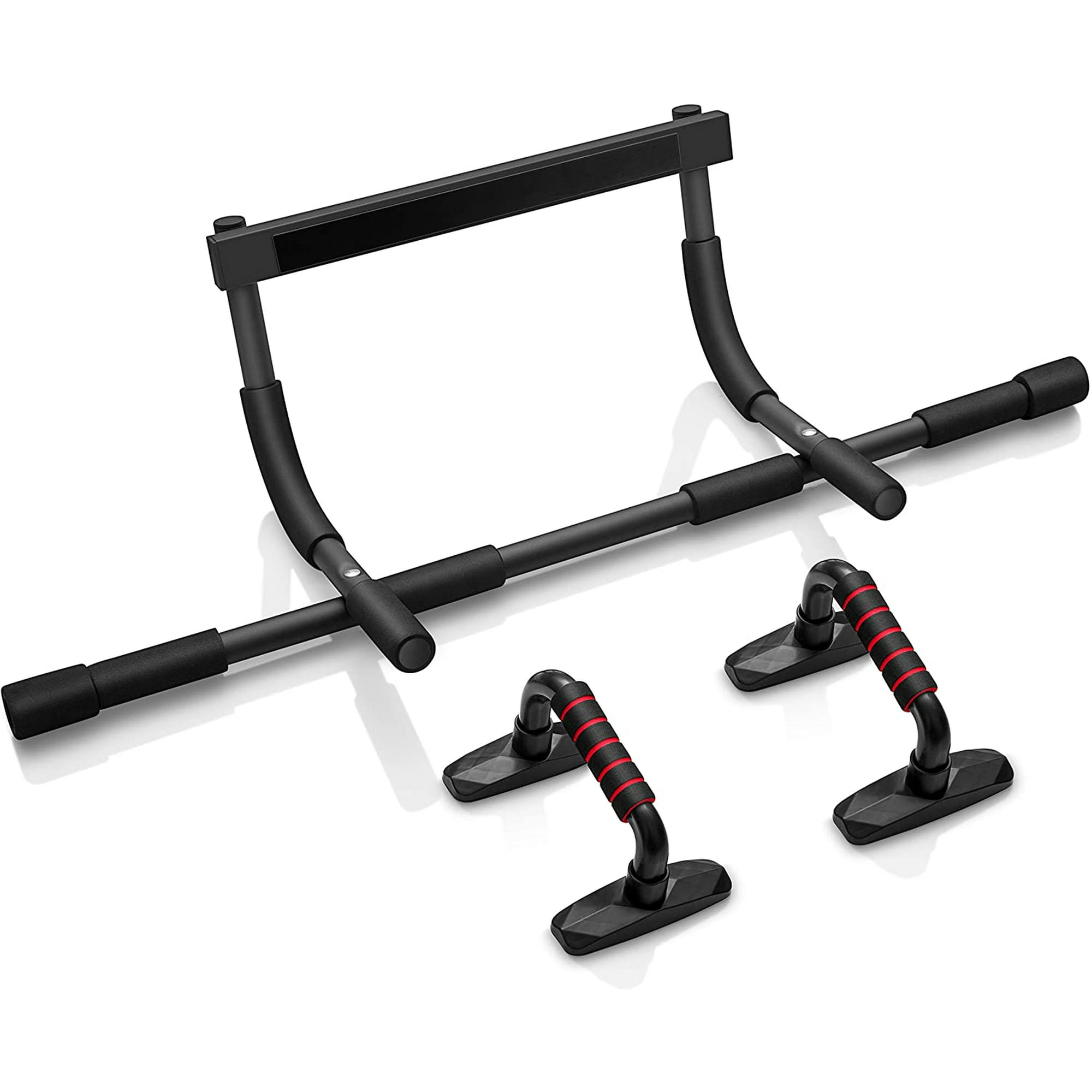 ENAVANT Heavy Duty Doorway Pull Up Bars with Push Up Bars Included Compatible with Most of Door Frame No Drilling Required Walmart