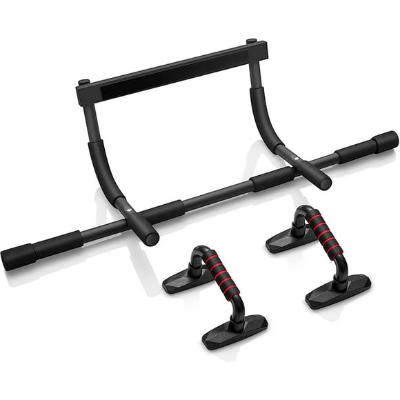 ENAVANT Heavy Duty Doorway Pull Up Bars, with Push Up Bars Included, Compatible with Most of Door Frame, No Drilling Required
