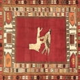 thumbnail image 1 of Ahgly Company Indoor Square Persian Brown Traditional Area Rugs, 6' Square, 1 of 4