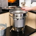 thumbnail image 3 of TrueCraftware- 11 Qt. Marmite Soup Chafing Dish Stainless Steel Complete Set- Food Warmer Chafer Buffet Warmer Soup Chafer Soup Warmer for Catering Event Party Buffet Weddings, 3 of 7