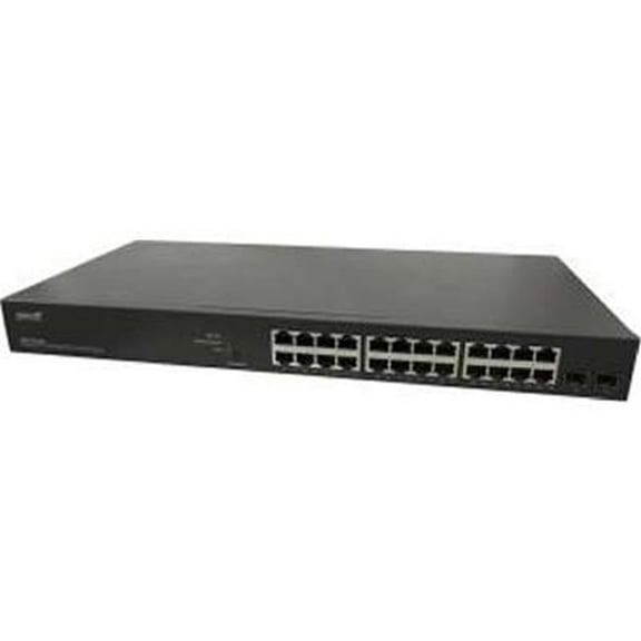 Transition Networks 24 Port Smart Managed POE Plus Switch