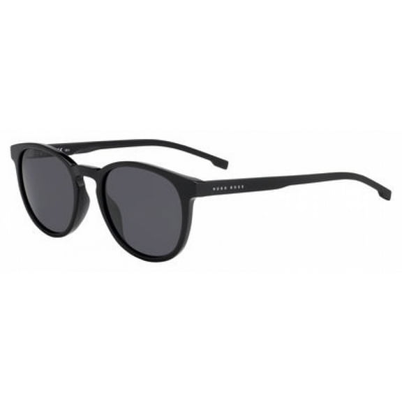 Hugo Boss 0922/S Plastic Unisex Oval Sunglasses Black 51mm Adult