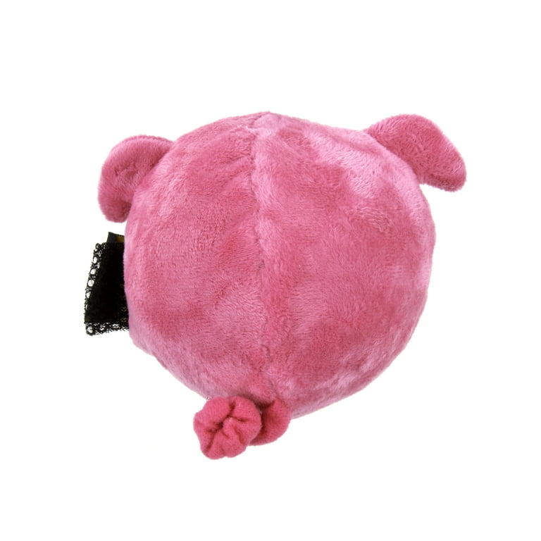 Pink squeaky 2024 dog ball
